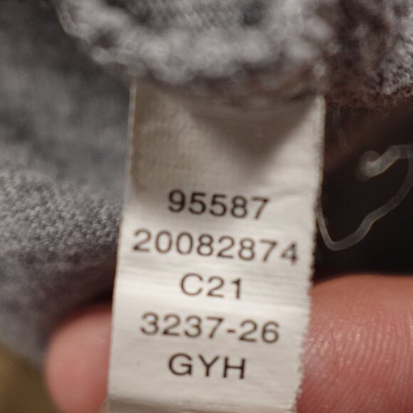 Duluth Trading Relaxed Fit Longtail T shirt men's 4XL gray - Picture 6 of 6